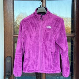 The‎ North Face Teddy Sweater Jacket! Size M
